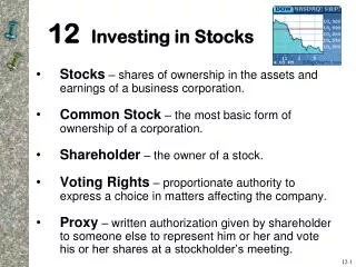 12 Investing in Stocks