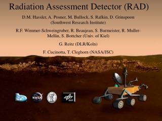 Radiation Assessment Detector (RAD)