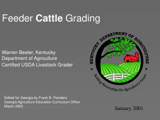 Feeder Cattle Grading
