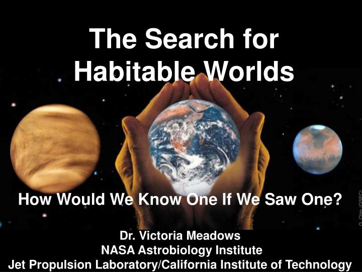 the search for habitable worlds