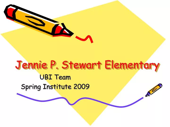 jennie p stewart elementary