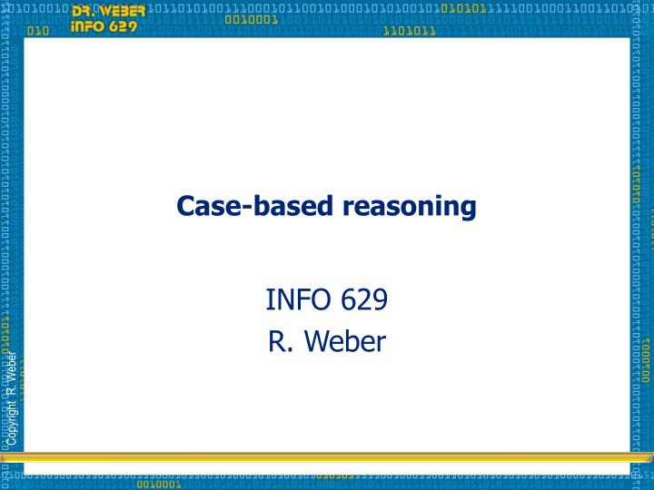 case based reasoning