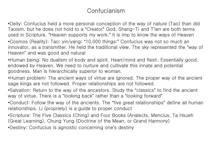 confucianism