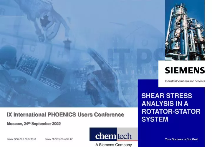 shear stress analysis in a rotator stator system