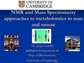 NMR and Mass Spectrometry approaches to metabolomics in man and mouse