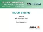 DICOM Security - slide 1