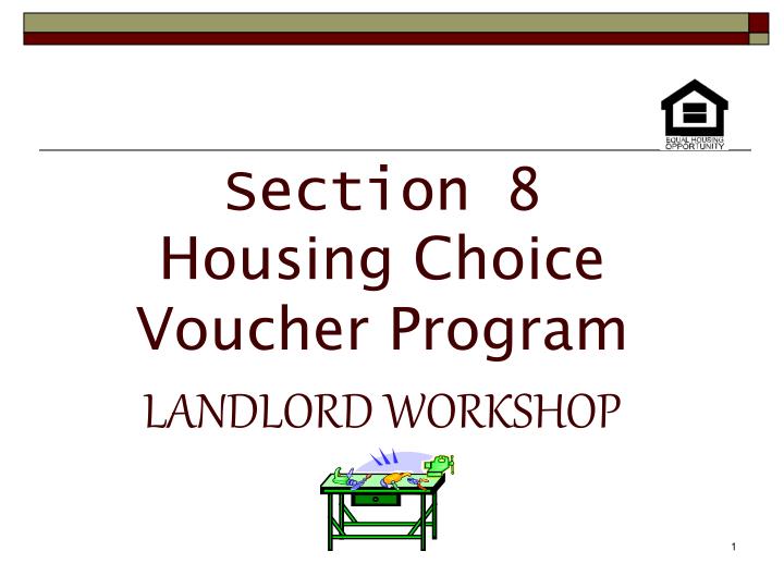 section 8 housing choice voucher program landlord workshop