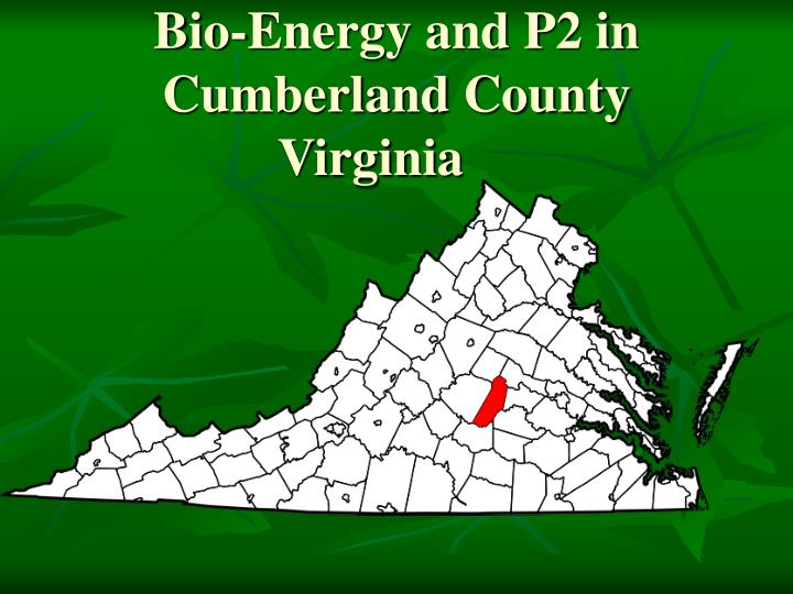bio energy and p2 in cumberland county virginia