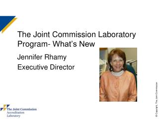 The Joint Commission Laboratory Program- What’s New