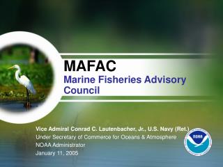 MAFAC Marine Fisheries Advisory Council