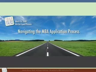Jevelyn Bonner-Reed and Sergio Sotolongo - Navigating the MBA ...