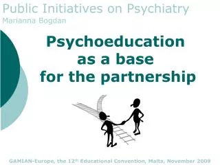 Psychoeducation as a base for the partnership