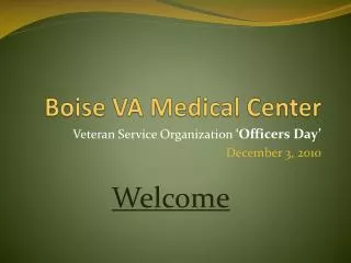Boise VA Medical Center