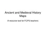 Ancient and Medieval History Maps