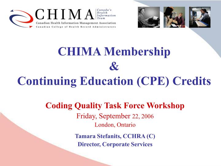 chima membership continuing education cpe credits
