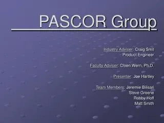 PASCOR Group