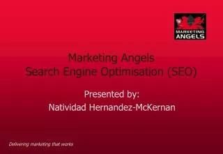 Marketing Angels Search Engine Optimisation (SEO)