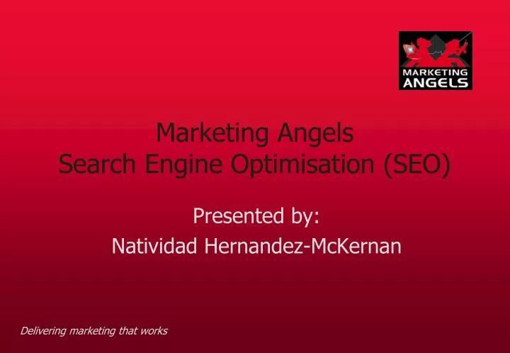 marketing angels search engine optimisation seo