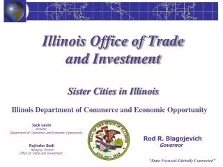 Illinois Office of Trade and Investment Sister Cities in Illinois