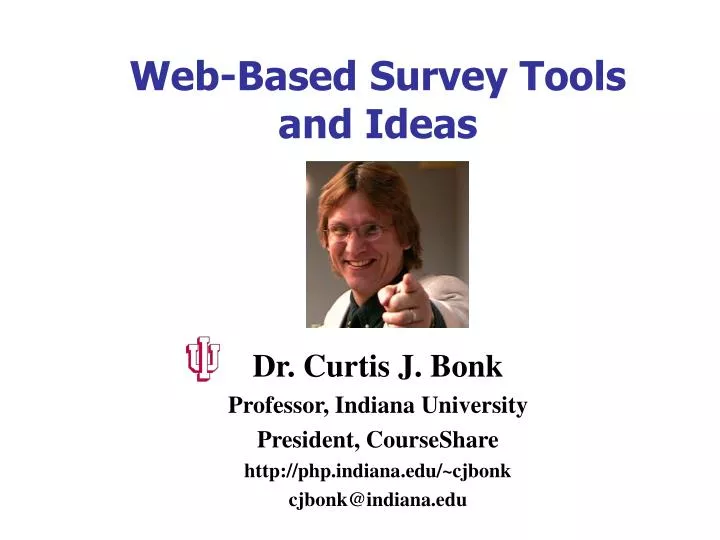 web based survey tools and ideas