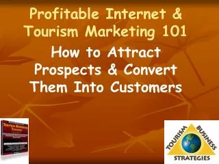 Profitable Internet &amp; Tourism Marketing 101 How to Attract Prospects &amp; Convert Them Into Customers
