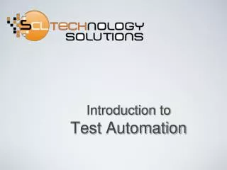 Test Automation PPT