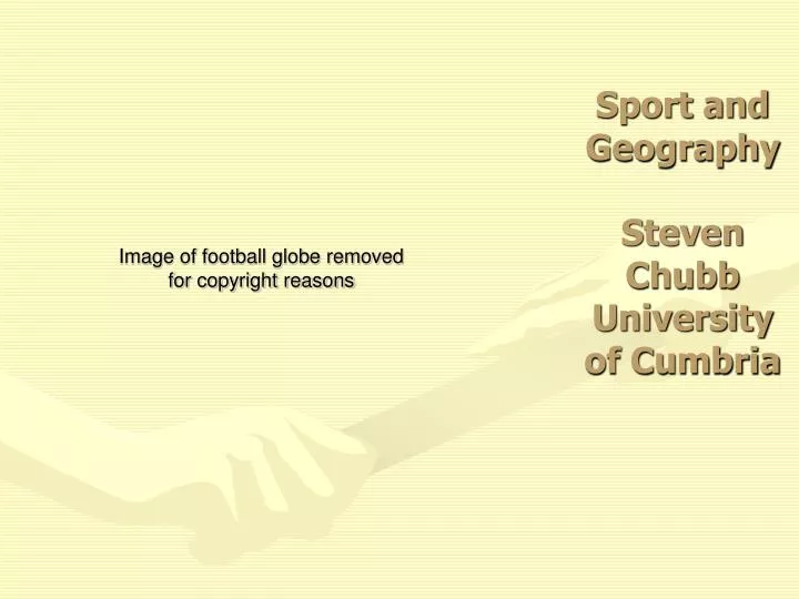 sport and geography steven chubb university of cumbria