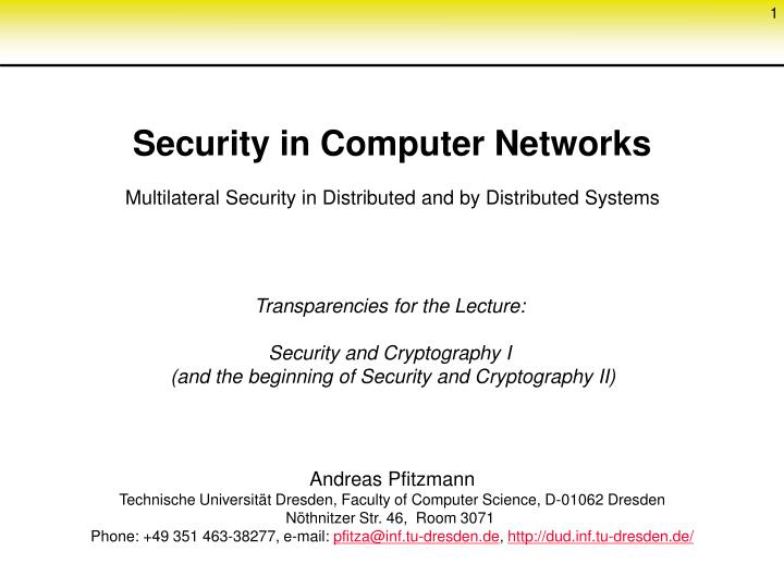 Computer Networks and ISDN Systems - Index of files in - University