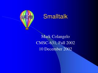 Smalltalk