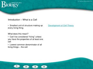 Introduction – What is a Cell