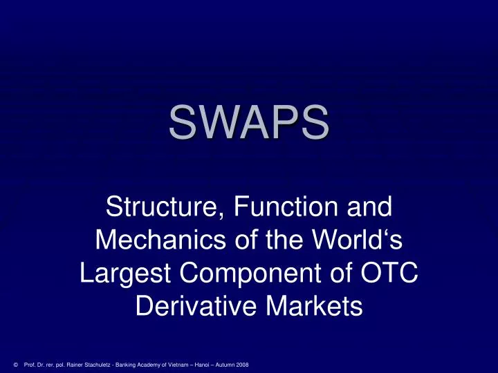 swaps