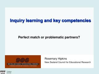 Inquiry learning and key competencies