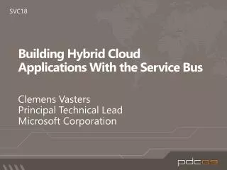 Building Hybrid Cloud Applications With the Service Bus
