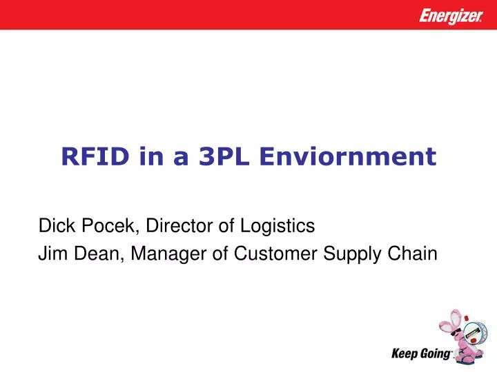 rfid in a 3pl enviornment