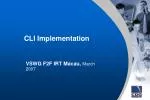 CLI Implementation - slide 1