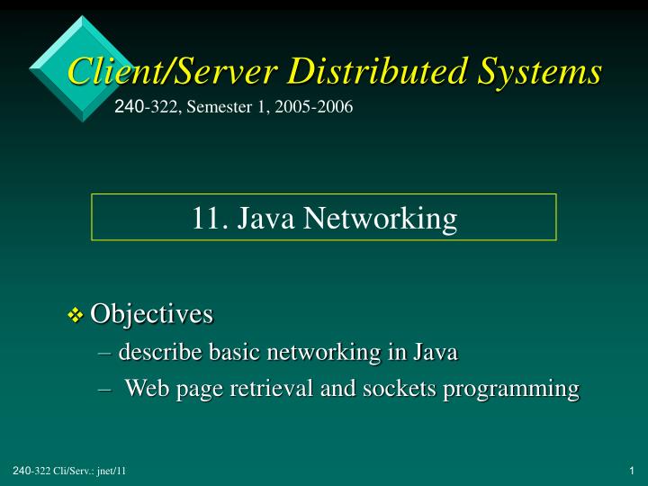 client server distributed systems