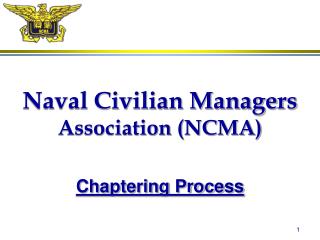 Naval Civilian Managers Association (NCMA)
