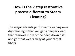 Ultimate Carpet Cleaning | Steam, Dry, Rug, Mattress, Leathe