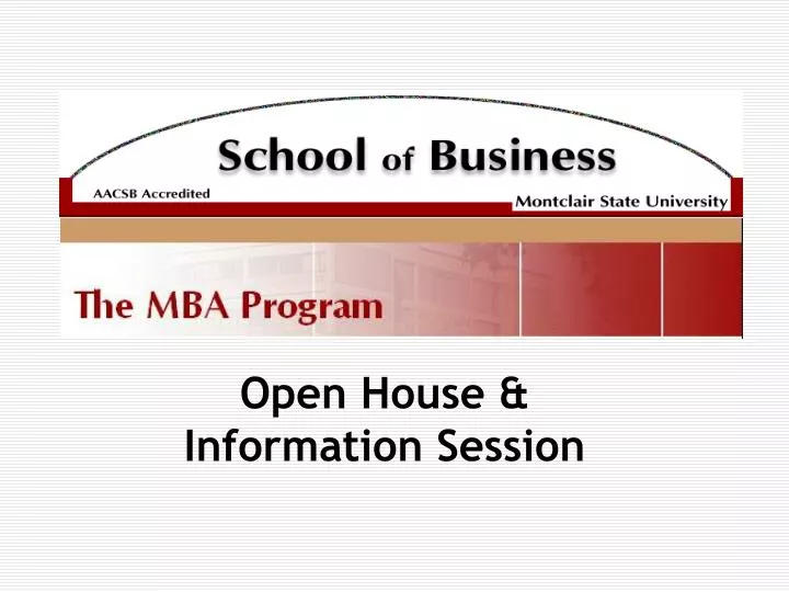 open house information session