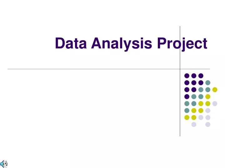 data analysis project