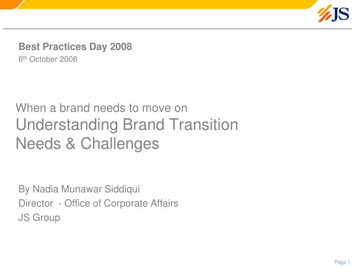 when a brand needs to move on understanding brand transition needs challenges