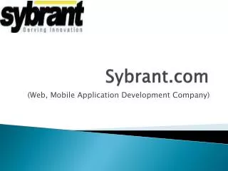 Web, Mobile Application Development