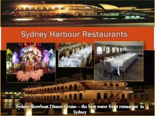 Sydney Harbour Restaurants