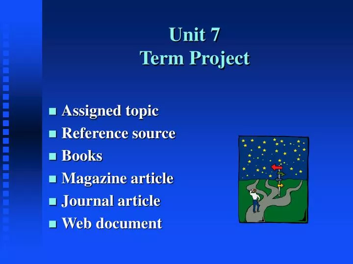 unit 7 term project