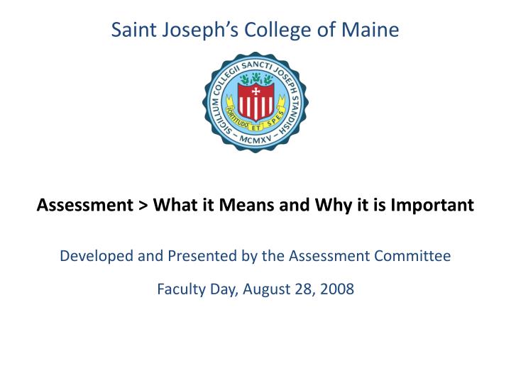 assessment what it means and why it is important