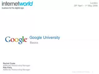 Google University