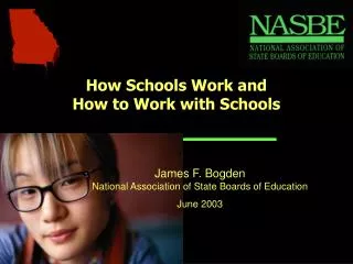 How Schools Work and How to Work with Schools