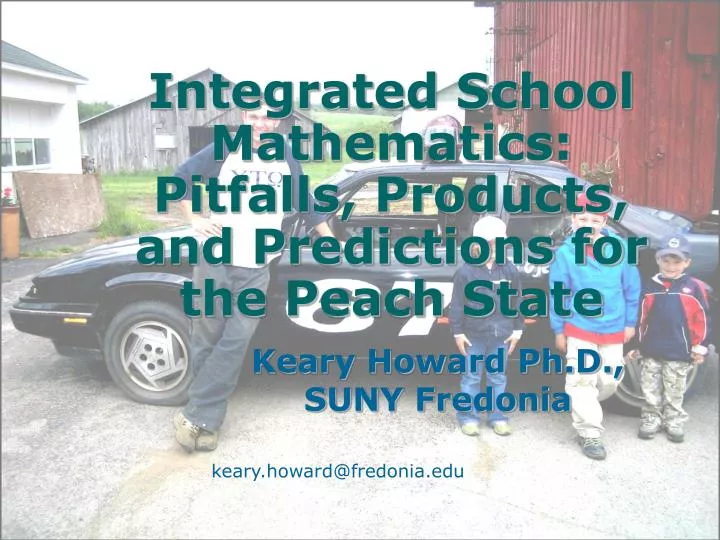 integrated school mathematics pitfalls products and predictions for the peach state
