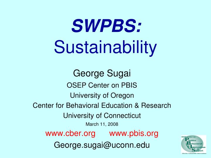 swpbs sustainability