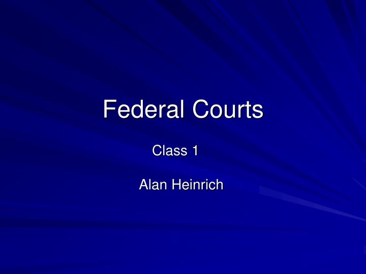 federal courts